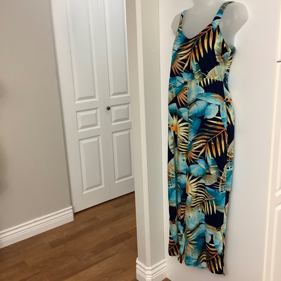 NWT Sz M 34-35 Tropical Rayon Jump Suit - Picture 3 of 6